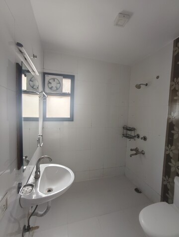 Bathroom in 3 BHK Apartment at DDA Rosewood Apartments, Vasant Kunj – for Rent