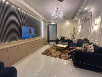 Living Room in 3 BHK Apartment at Saket – for Rent