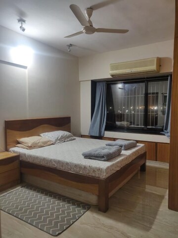 Bedroom in 2 BHK Apartment at Cosmic Heights, Bhakti Park – for Rent