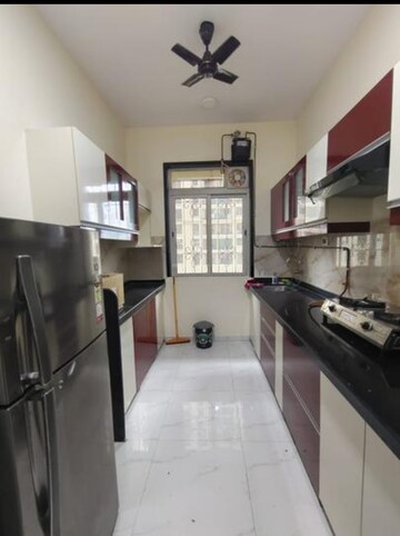 Kitchen in 3 BHK Apartment at Larkins Pride Palms, Kolshet Road – for Rent