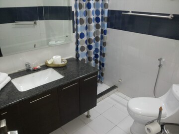 Washroom in Studio Independent House at Tulip Mall, Sector 46 – for Rent