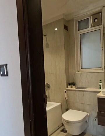 Bathroom in 3 BHK Apartment at Runwal Elegante, Andheri West – for Rent