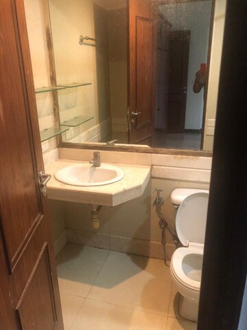 Bathroom in 1 BHK Apartment at Hiranandani Estate, Ghodbunder Road – for Rent