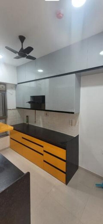 Kitchen in 3 BHK Apartment at Kalpataru Immensa, Kolshet Road – for Rent