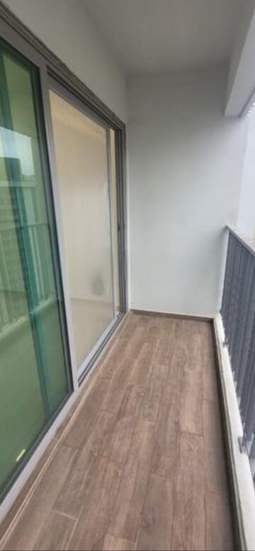Balcony in 3 BHK Apartment at Kalpataru Immensa, Kolshet Road – for Rent