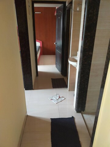 Bathroom in 1 BHK Apartment at Raunak Heights, Ghodbunder Road – for Rent