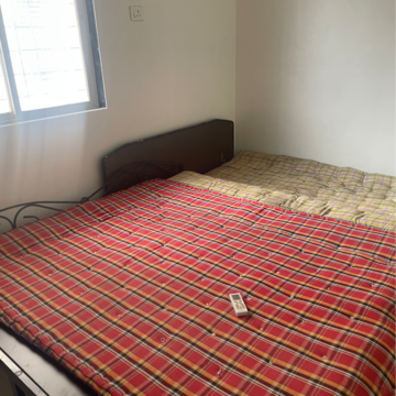 Bedroom in 2 BHK Apartment at Shree Manibhadra Wakad Centre, Bhagwan Nagar – for Rent