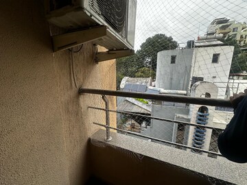 Balcony in 3 BHK Apartment at Kalyani Nagar – for Rent