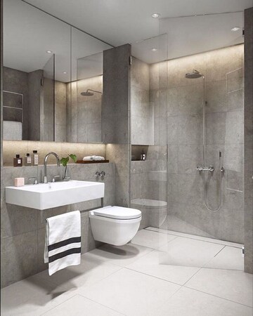 Bathroom in 2 BHK Builder Floor at Khodna Kalan – for Sale