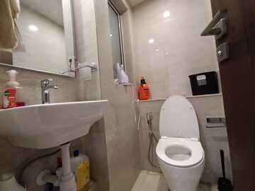 Bathroom in 3 BHK Apartment at Hiranandani Highland, Powai – for Rent