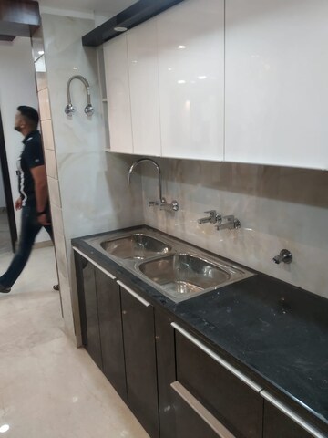 Kitchen in 3 BHK Builder Floor at Rajouri Garden – for Rent