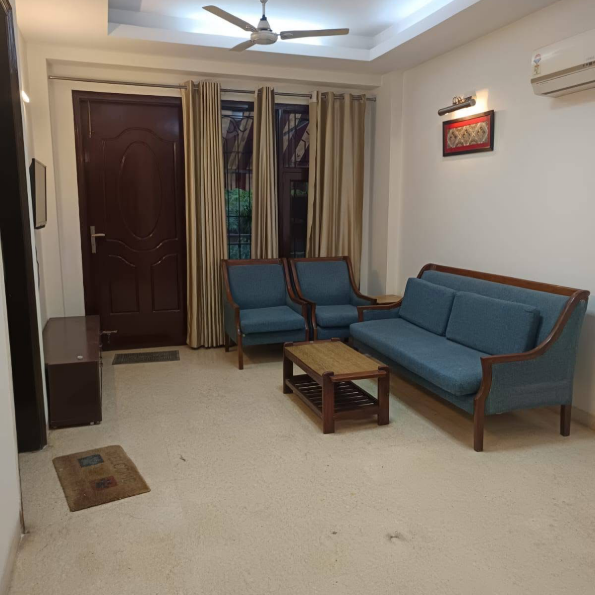 1.5 BHK + Pooja Room Builder Floor For Rent in Kalkaji