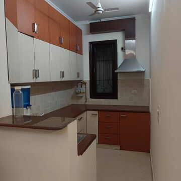Kitchen in 1.5 BHK Builder Floor at Kalkaji – for Rent