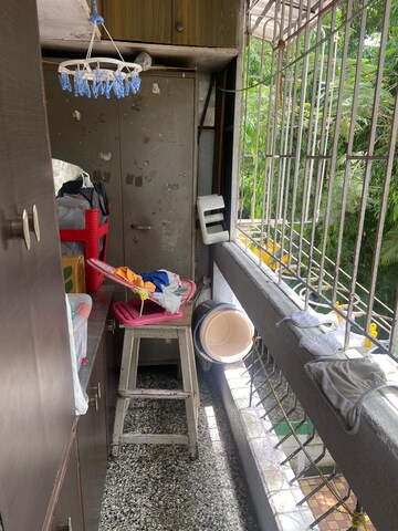 Balcony in 1 BHK Apartment at La Shanz Co Operative Housing Society Ltd, Boat Club Road – for Rent