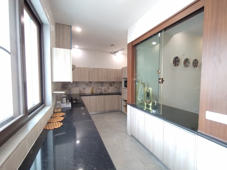 Kitchen, ansal-api-vyapar-kendra 4 Bedroom 3150 Sq.Ft. Builder Floor In Sector 43 Gurgaon 9064807