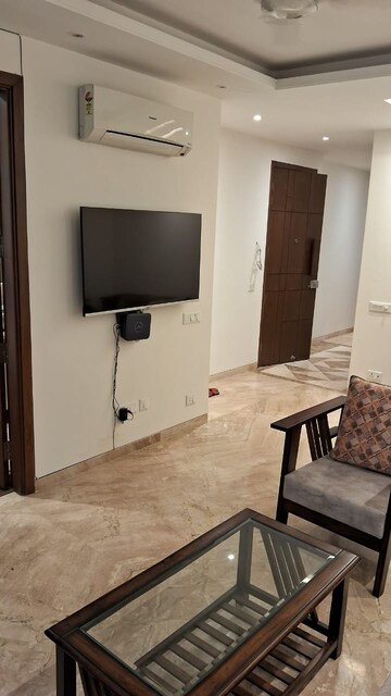Living Room in 4 BHK Apartment at Greater Kailash I – for Rent