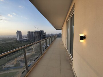 Balcony in 3 BHK Apartment at Mahindra Luminare, Sector 59 – for Rent