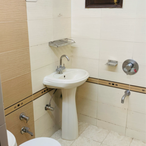 Bathroom in 3 BHK Builder Floor at Ambala Highway – for Sale