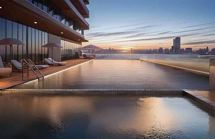 Swimming Pool, purvanchal-sunbliss 4 Bedroom 3695 Sq.Ft. Apartment In Sector 22d Yamuna Expressway Greater Noida 9065038