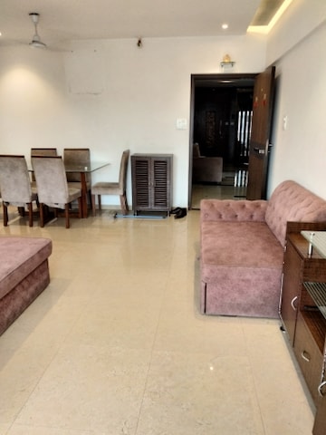 Living Room in 2.5 BHK Apartment at Evershine Crown, Kandivali East – for Rent