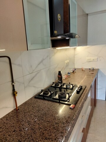 Kitchen in 2.5 BHK Apartment at Evershine Crown, Kandivali East – for Rent
