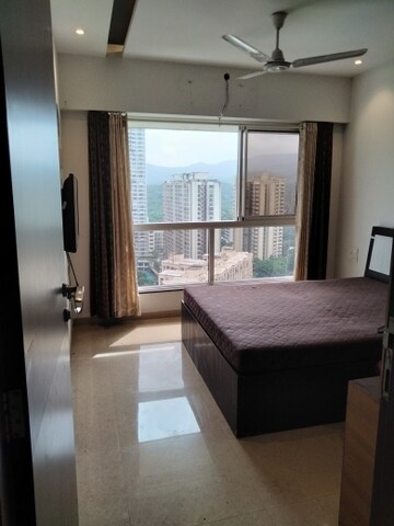 Bedroom in 2.5 BHK Apartment at Evershine Crown, Kandivali East – for Rent