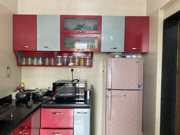 Kitchen in 2 BHK Apartment at Ravechi La Vista, Kharghar – for Rent