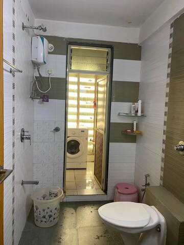 Bathroom in 2 BHK Apartment at Ravechi La Vista, Kharghar – for Rent