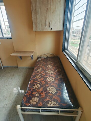 Bedroom in 1 BHK Independent House at Goyal My Home Kiwale, Kiwale – for Rent
