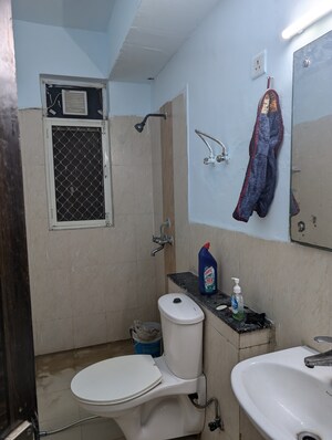 Bathroom in 3 BHK Apartment at Jaypee Green Wish town Klassic, Sector 134 – for Sale
