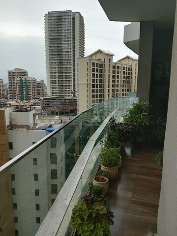 Balcony in 4 BHK Apartment at Windsor Grande Residences, Andheri West – for Sale