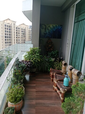 Balcony in 4 BHK Apartment at Windsor Grande Residences, Andheri West – for Sale