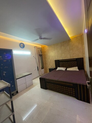 Living Room in 2 BHK Builder Floor at Freedom Fighters Enclave – for Rent