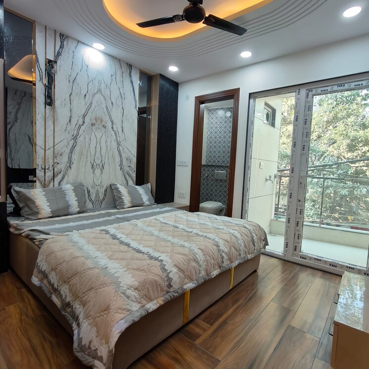 Bedroom, dwarka mor 3 Bedroom 100 Sq.Yd. Apartment In Dwarka Mor Delhi 9065226