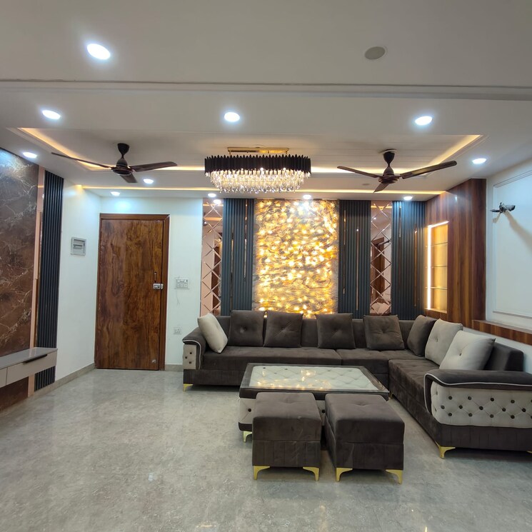 Living Room, dwarka mor 3 Bedroom 100 Sq.Yd. Apartment In Dwarka Mor Delhi 9065226