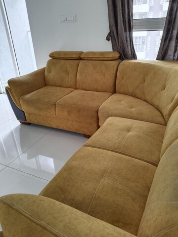 Living Room in 2 BHK Apartment at Paranjape Trident Towers, Wakad – for Rent
