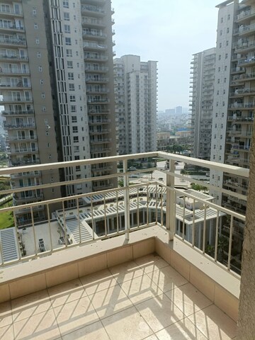 Balcony in 3.5 BHK Apartment at Puri Diplomatic Greens Villas, Sector 111 – for Rent