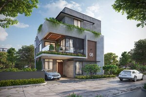 4 BHK Villa – Exterior View View at Turkayamjal - for Sale