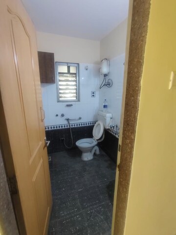 Bathroom in 3 BHK Apartment at Concrete Sai Swar, Kharghar – for Rent