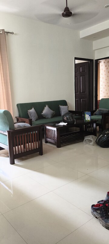 Living Room in 2 BHK Apartment at Prateek Grand Carnesia, Siddharth Vihar – for Rent