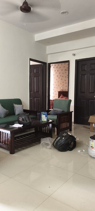 Living Room in 2 BHK Apartment at Prateek Grand Carnesia, Siddharth Vihar – for Rent
