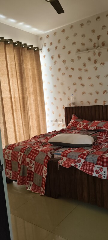 Bedroom in 2 BHK Apartment at Prateek Grand Carnesia, Siddharth Vihar – for Rent
