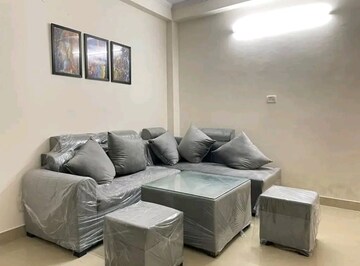 Living Room in 2 BHK Builder Floor at Palm Residency Chhatarpur, Chattarpur – for Rent