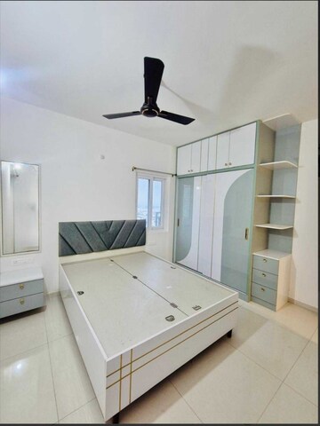 Bedroom in 3 BHK Apartment at Rajapushpa Provincia, Narsingi – for Rent