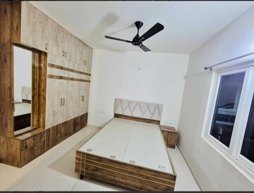 Staircase in 3 BHK Apartment at Rajapushpa Provincia, Narsingi – for Rent