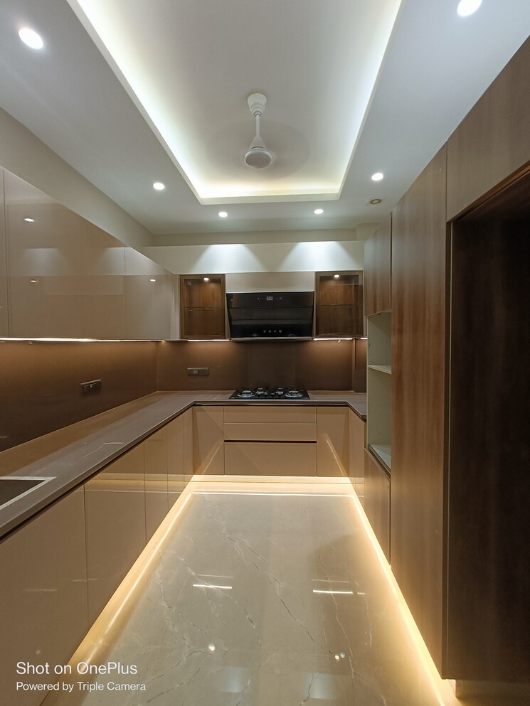 Kitchen, ansal-sushant-lok-i 3 Bedroom 1640 Sq.Ft. Builder Floor In Sector 43 Gurgaon 9065601