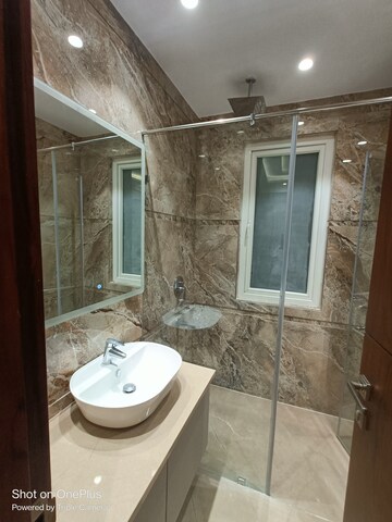 Bathroom in 3 BHK Builder Floor at Ansal Sushant Lok I, Sector 43 – for Sale