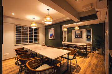 Dining Room in  Pg at Hinjewadi Phase 3 – for Rent