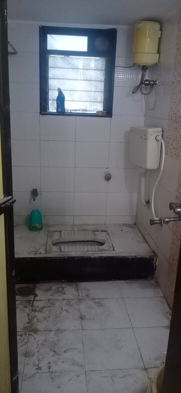 Bathroom in 3 BHK Apartment at Gajra Bhoomi Heights, Kharghar – for Rent