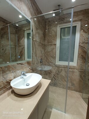 Bathroom in 3 BHK Builder Floor at Ansal Sushant Lok I, Sector 43 – for Sale